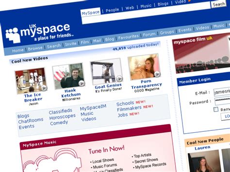 Myspace Named In Top 5 Worst Websites Techradar