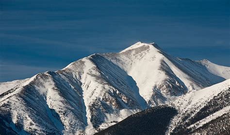 Mount Princeton in Winter | Collegiate Peaks | Fine Landscape and ...