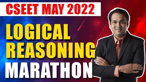 Free Cseet Logical Reasoning Marathon Cseet May Youtube