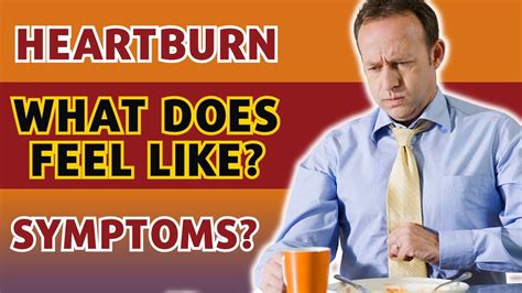 What Does Heartburn Feel Like Understanding The Symptoms Youtube