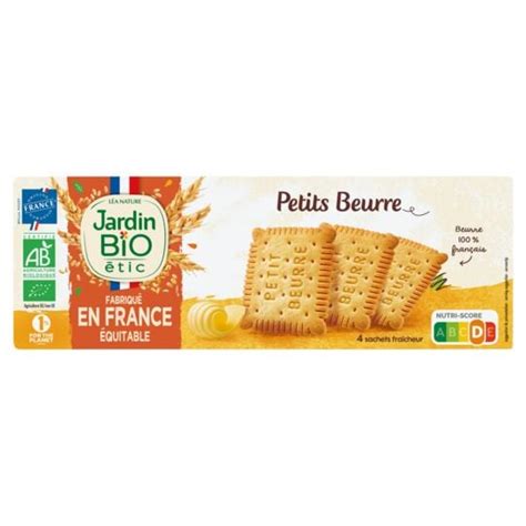 Biscuits petits beurre Bio JARDIN BIO ETIC le paquet de 150g à Prix