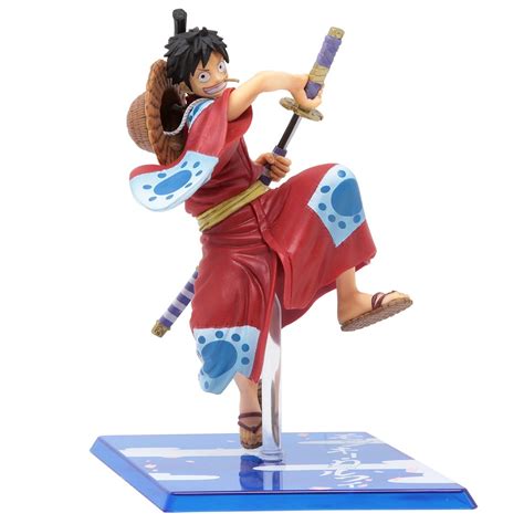 Bandai Figuarts Zero One Piece Monkey D Luffy Luffytaro Figure Red