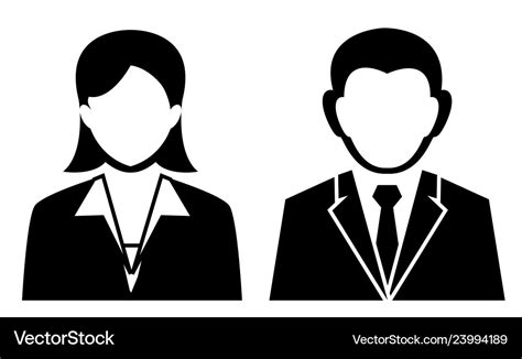 Icon Business Woman Logo Business Collection Icon In Vector Png