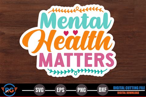 Mental Health Matters Mental Health Graphic By Robi Graphics · Creative Fabrica