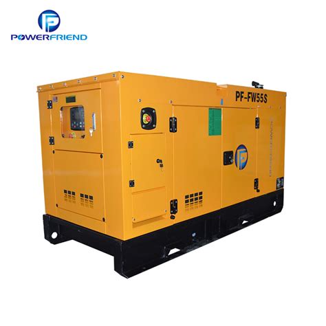 Soundproof Power 50kva 40kw Diesel Generator Set Super Silent 3 Phase