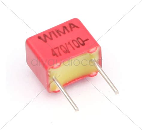 WIMA Film Capacitors 100V 470pF 2 5 Diyaudiocart