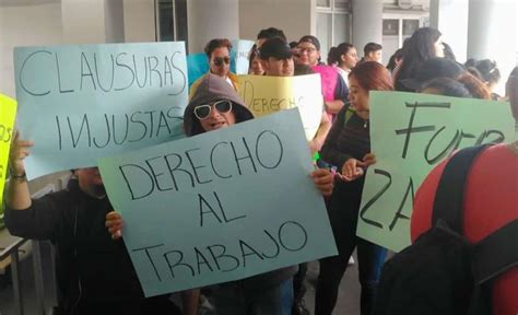 Antreros Protestan Otra Vez Por Clausuras De Negocios