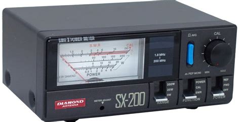 Diamond Sx 200 Vswr Power Meter 1 8 200MHz Radioworld UK