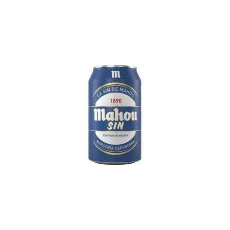 Mahou Sin Alcohol Lata Cl Con Todo El Sabor De La Autentica Cerveza