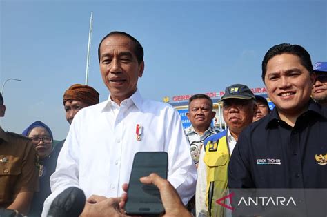 Jokowi Perjalanan Jakarta Sukabumi Dengan Tol Baru Cukup Jam