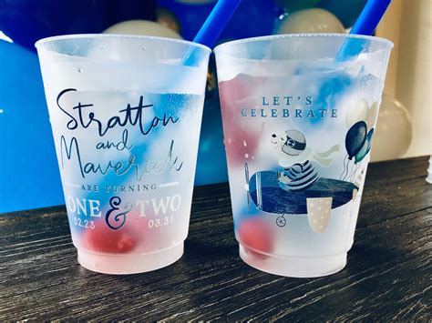 Custom Full Color Frosted Cups Siphiphooray