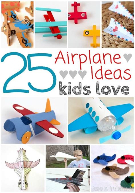 25 Paper Plane Crafts For Kids Airplane Crafts Transportation Crafts