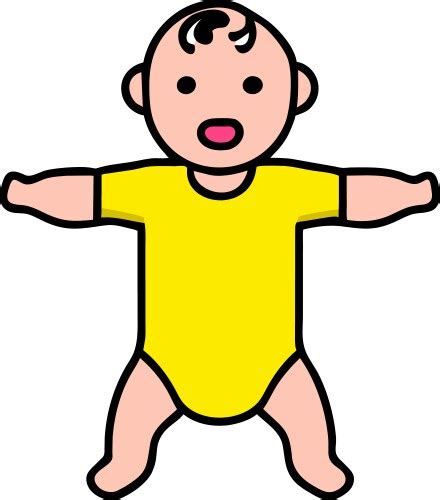 Baby Girl Yellow Vector Images (over 12,000)