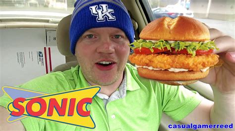 Reed Reviews Sonic Ultimate Chicken Sandwich Classic Youtube