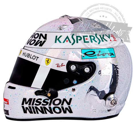 Sebastian Vettel 2019 Abu Dhabi GP F1 Replica Helmet Scale 1:1 – All ...