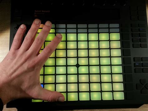 Ableton Push For Finger Drumming