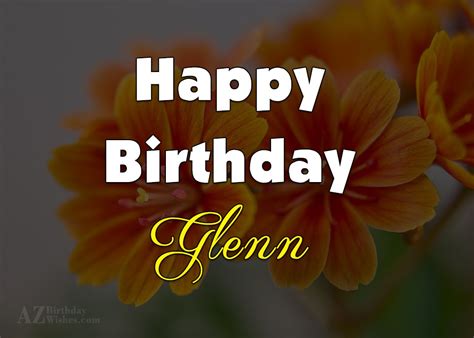 Happy Birthday Glenn