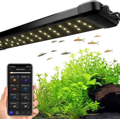 Hygger W Smart Aquarium Light Bluetooth Led Light With App Control