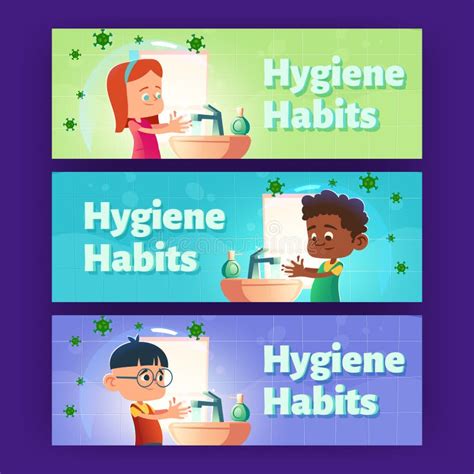 Hygiene Habits Stock Illustrations 629 Hygiene Habits Stock