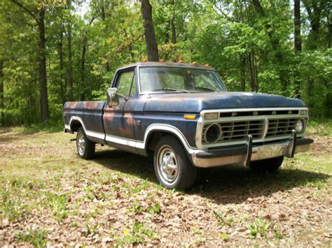 Seller Of Classic Cars 1973 Ford F 100 Blueblue