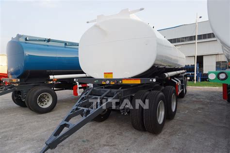 Draw Bar Tank Trailer Fuel Dolly 20000 Liters Drawbar Tanker Trailers