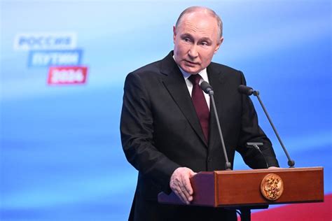 A fonte de poder na Rússia é o povo afirma Putin após ser eleito