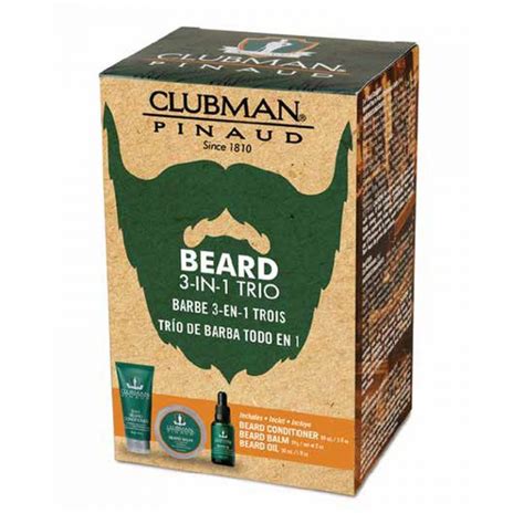 Clubman Pinaud Beard 3 In 1 Trio Beard Balm Oil And 2 In 1 Conditioner Mia Usa The