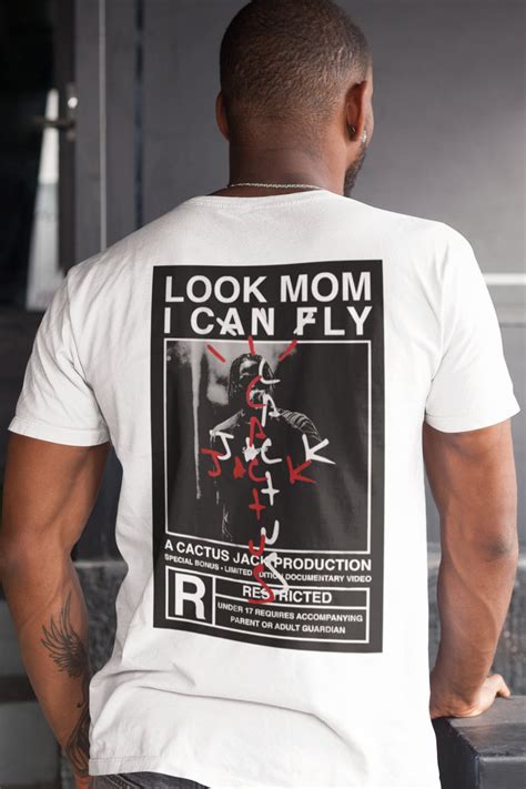 Travis Scott Look Mom I Can Fly Unisex T Shirt Etsy