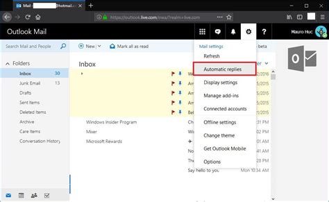 How To Set Up Automatic Outlook Out Of Office Replies Windows Central