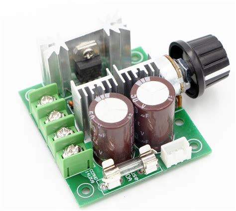 RioRand 12V 40V 10A PWM DC Motor Speed Controller With Knob High