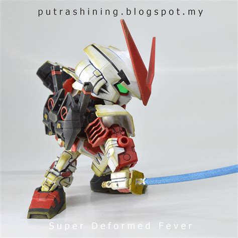 Sd Gundam Ex Standard Gundam Astray Red Frame Custom Weather By Putra