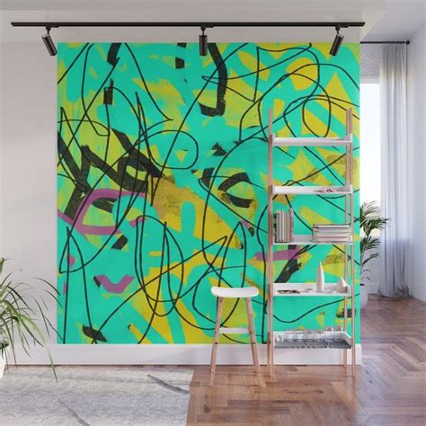 Abstract Expressionist Art Abstract Painting Wall Mural Painting