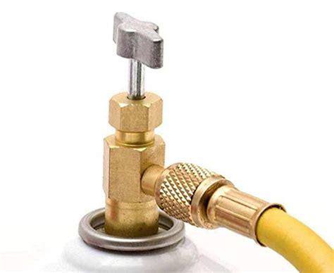 Amhousejoy Ac R134a Brass Adapter Freon Fitting 1 4 Male To 1 2 Female With Valve Core