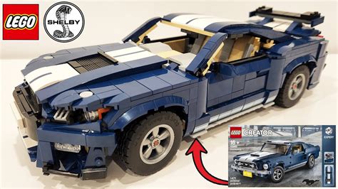 Custom LEGO Mustang Shelby GT500 10265 Alt Build YouTube