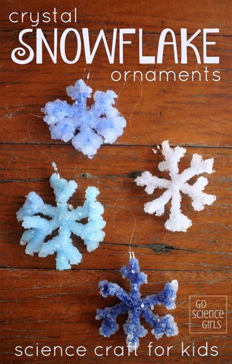 Whats The Best Way To Make Borax Crystal Snowflakes Crafty Science