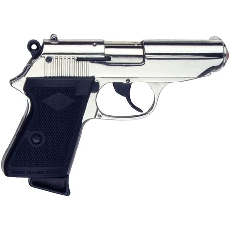 Bruni Ppk James Bond 8mm Blank Firing Compact Semi Auto Pistol