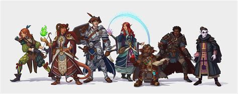 [ART] D&D Full Party : r/DnD