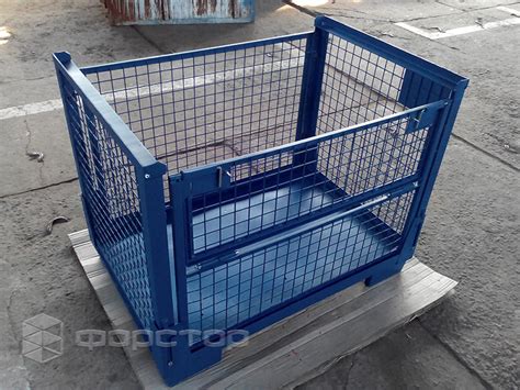 Металлические сетчатые контейнеры, купить сетчатый контейнер в Киеве ...