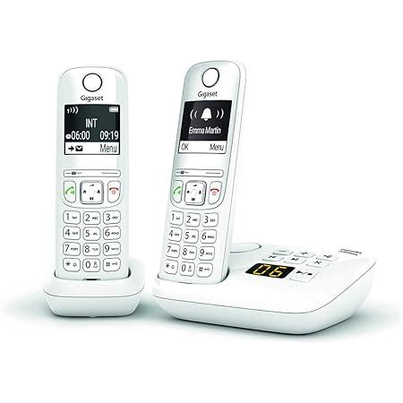 GIGASET Festnetztelefon AS690 A Duo White Amazon De Elektronik Foto