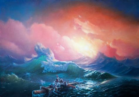 The Ninth Wave Painting At Paintingvalley Explore Collection Of