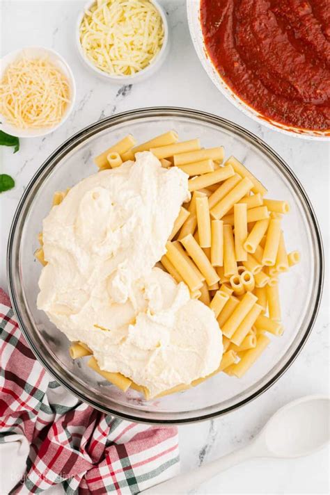 Easy Baked Ziti Recipe l Beyond Frosting