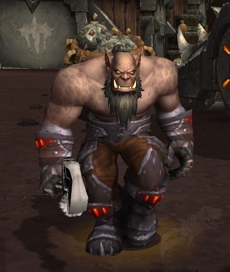 Grom Kar Warsmith NPC World Of Warcraft