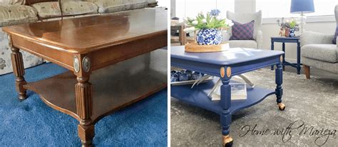 Diy Silk Painted Coffee Table Dixie Belle Paint Company