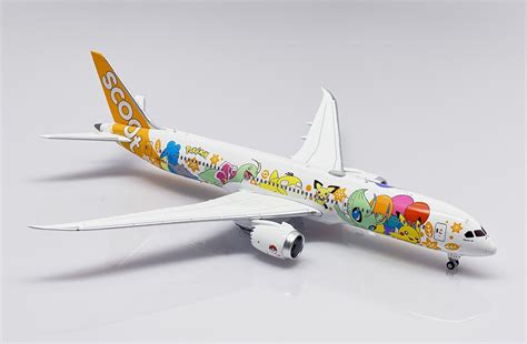 JC Wings SA4010 Boeing 787 9 Dreamliner Scoot Pokemon Liver