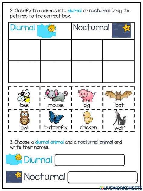 Day And Night Printable Worksheets Peggy Worksheets