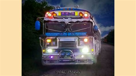 Los Mejores Buses De El Salvador De Noche Youtube