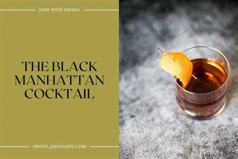 23 Black Cocktails to Make Any Night a Little Darker | DineWithDrinks