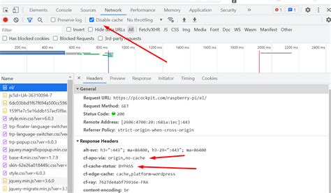 cloudflares apo  cache  mixed wordpress  application