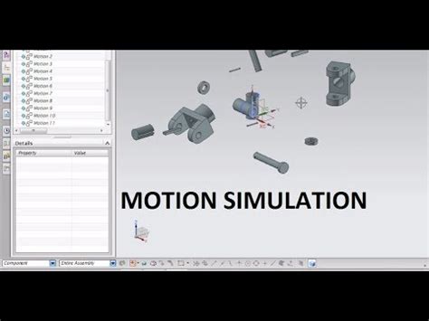 Nx Motion Simulation Youtube