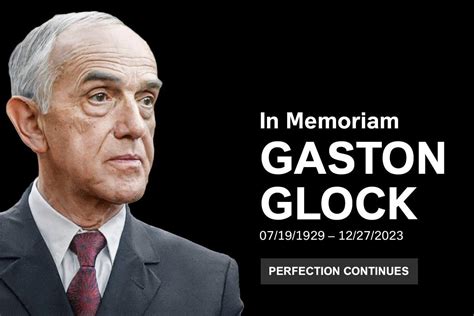 Muere A Los A Os Gaston Glock El Inventor De Una De Las Pistolas